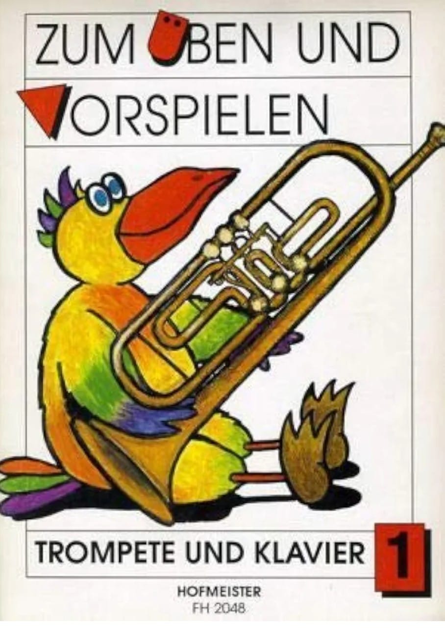 Zum Üben und Vorspielen- Trompete und Klavier Heft 1