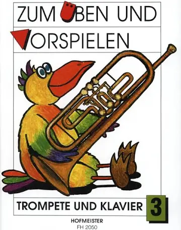 Zum Üben und  Vorspielen - Trompete und Klavier Heft 3