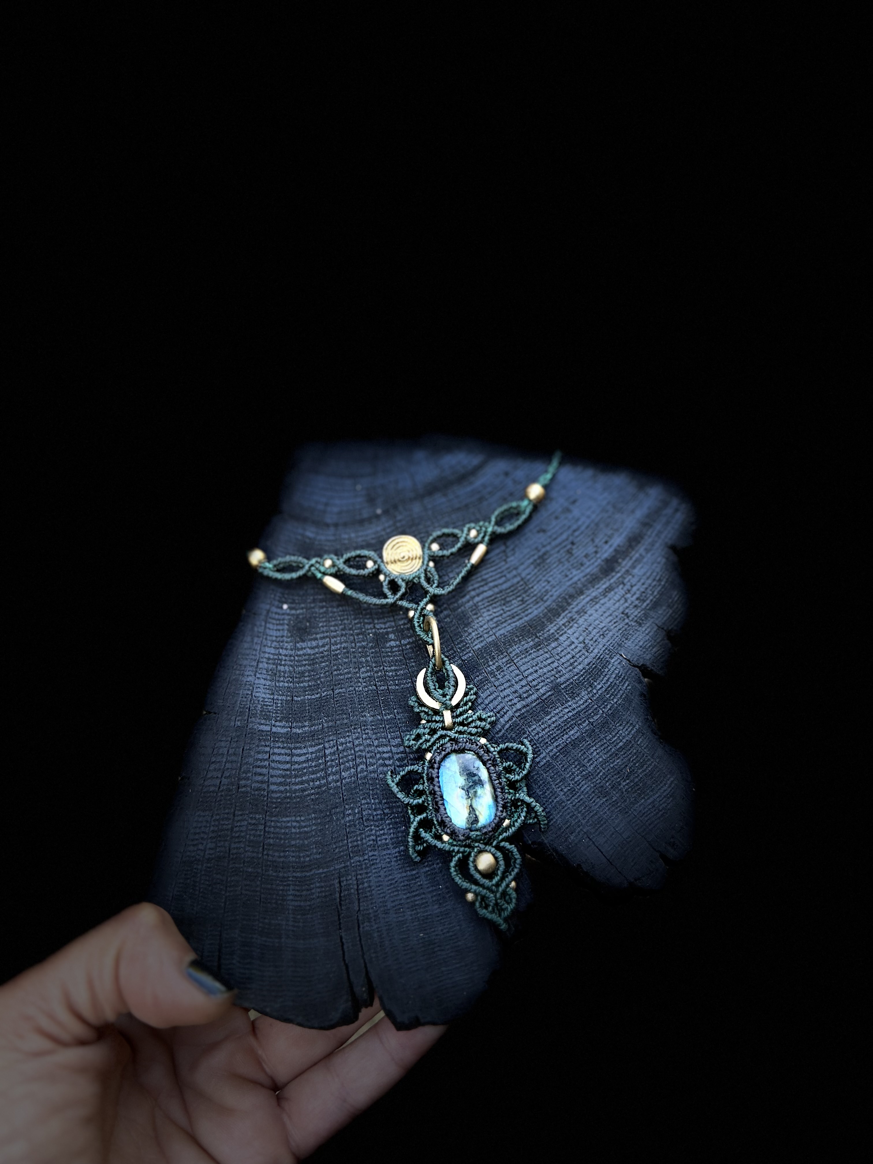 Labradorit Kette 