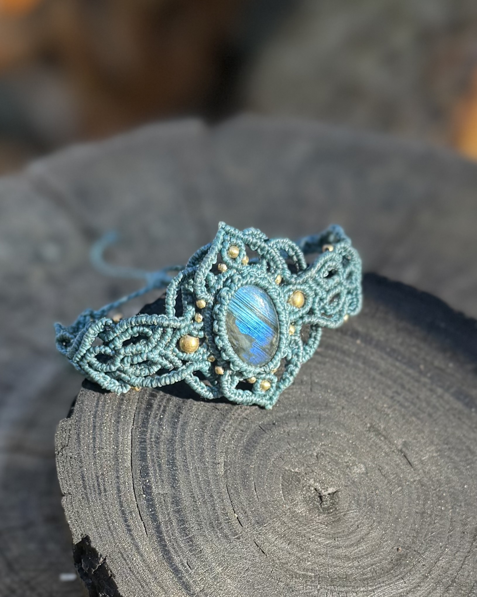 Labradorit im Blau Bracelet